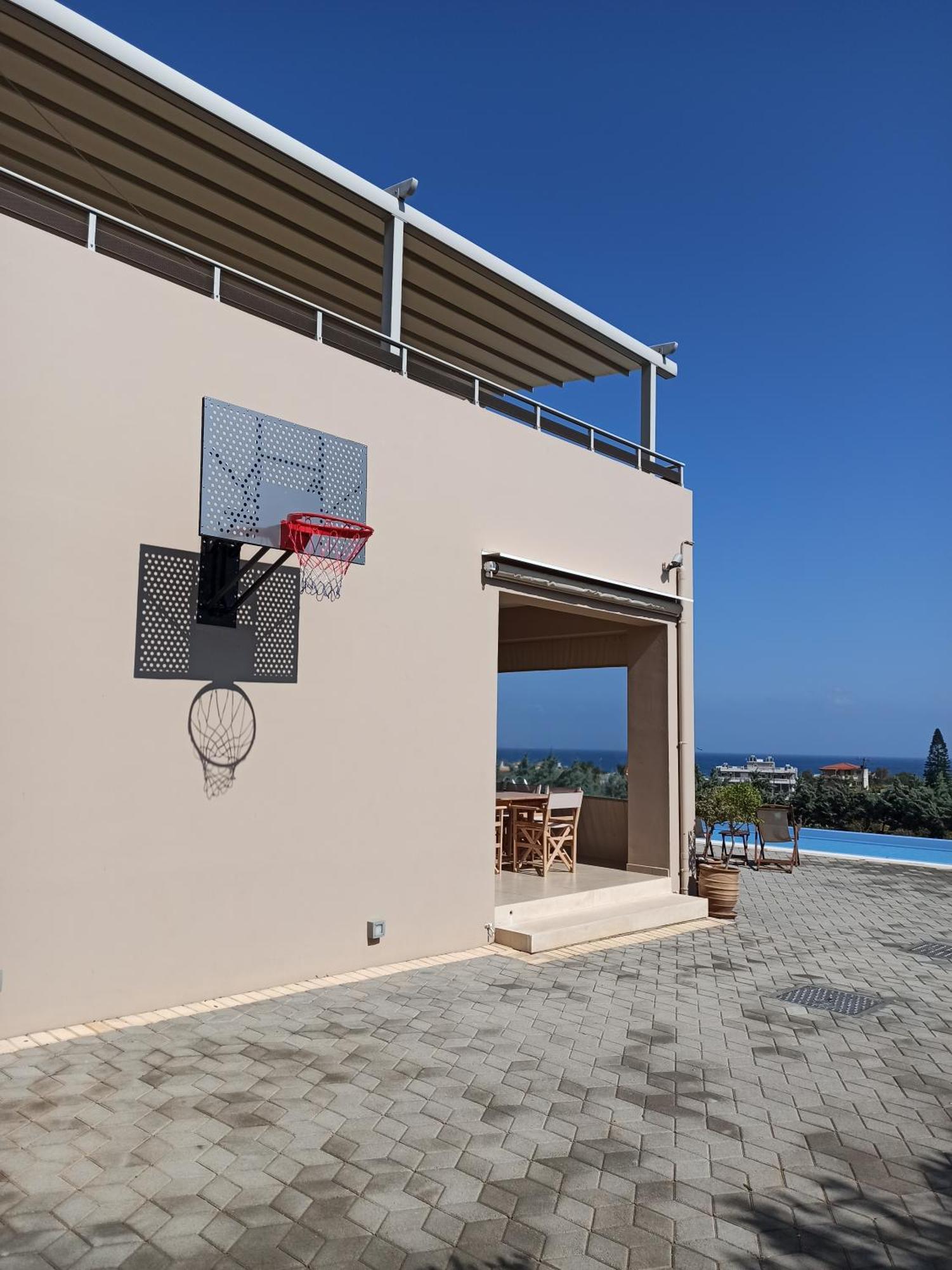 Four Seasons Private Villa - Seaview - Big Heated Pool - Gym - Sport Activities غوفي المظهر الخارجي الصورة