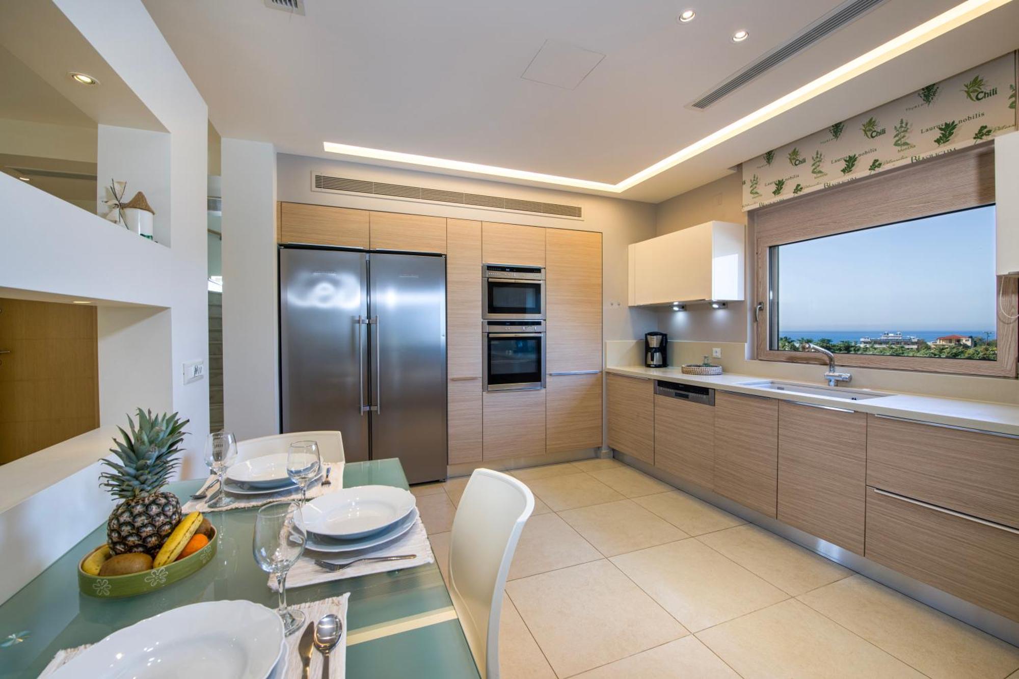 Four Seasons Private Villa - Seaview - Big Heated Pool - Gym - Sport Activities غوفي المظهر الخارجي الصورة
