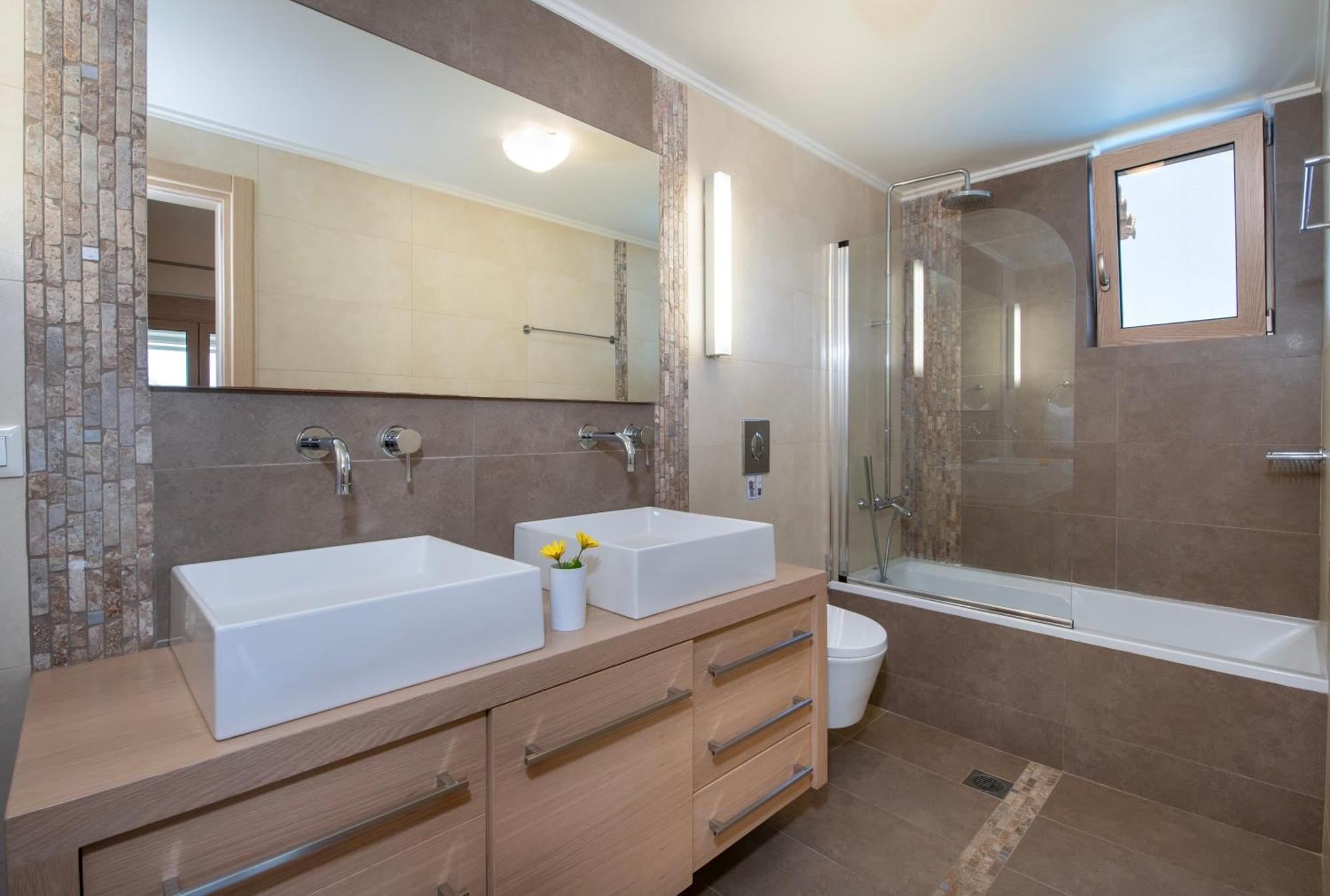 Four Seasons Private Villa - Seaview - Big Heated Pool - Gym - Sport Activities غوفي المظهر الخارجي الصورة